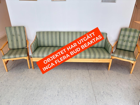 Soffa inkl. 2 st. fåtöljer