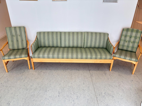 Soffa inkl. 2 st. fåtöljer