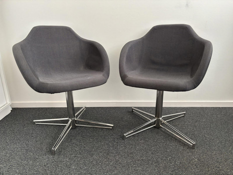 2 st. Snurrstolar Johanson Design