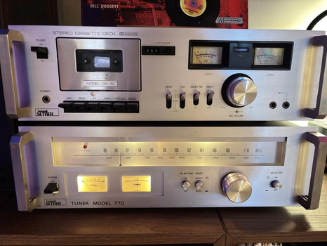 Cassette deck inkl. tuner T70 Settler, Xantippa