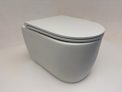 Toalettstol Disegno Ceramica vägghängd