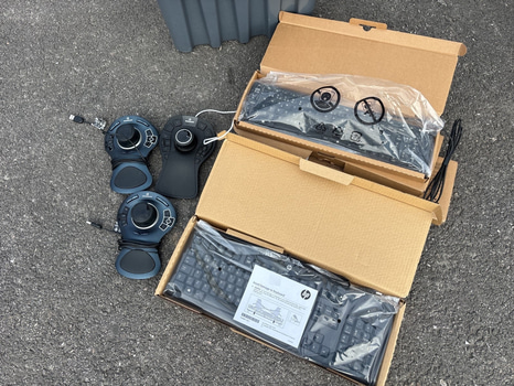 Datortillbehör,  Spacemouse och tangentbord