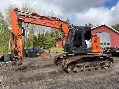 Grävmaskin Hitachi ZX135US-6 -2019 (skogsutrustad)