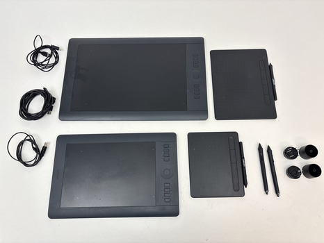 Parti med ritplattor Wacom