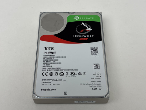 Hårddisk Seagate IronWolf 10TB 3,5-tum