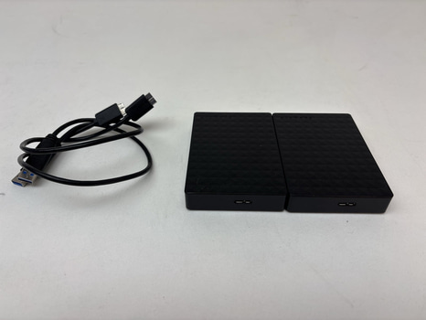 2 st. extern hårddiskar Seagate Expansion Portable Driver/Expansion+ á 4TB