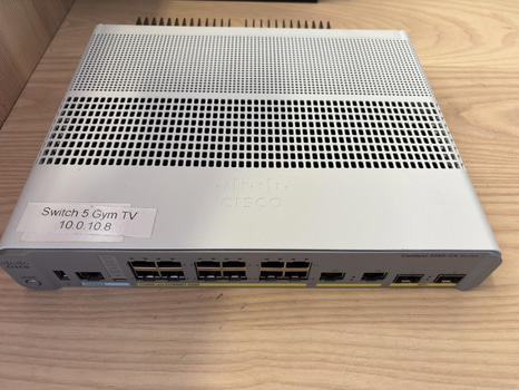 Switch Cisco Catalyst 3560-CX 12-port PoE