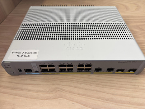 Switch Cisco Catalyst 3560-CX 12-port PoE
