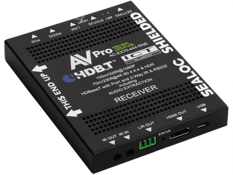Mottagare AVPro Edge AC-EX70-444-RNE-W: Weatherproof 4K60 (4:4:4) 70M HDMI Extender