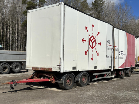 Lastbilssläp VAK V-4-40 -2007 | Reparationsobjekt