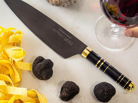 2 st. Kockkniv Bon Centuri, Nero black