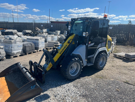 Kramer 5040, 2022 – låg tim, komplett med skopa & gafflar