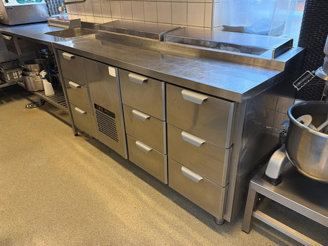 Kylbänk med kylränna, ColdLine 1660