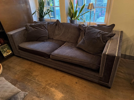 Soffa med detaljer, 230 cm