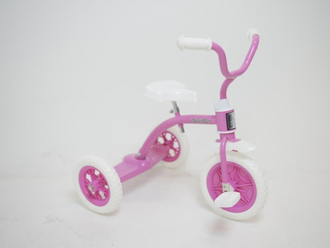 Trehjuling Rex, utan flak, rosa