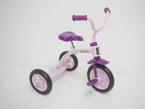Trehjuling Rex, utan flak, rosa/lila