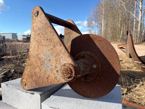 Asfaltskärare med S45-fäste