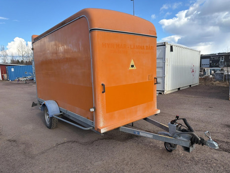 Skåpsläp Thule T1000- 2011, ramp & bromsat