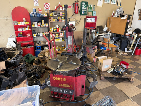 Däckomläggningsmaskin Coryhi