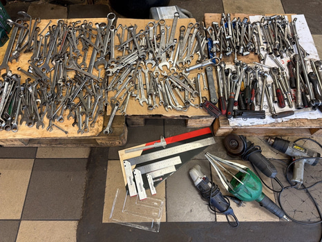 Stort Parti handverktyg & maskiner