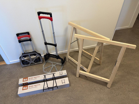 Säckkärror & bockar