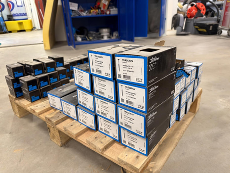 Träskruv TFT / Jetting Screws – Stort parti – flera dimensioner