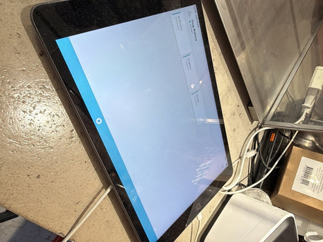 Kassasystem med iPad och etikettskrivare