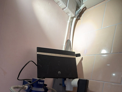 BWT vattenfilter och Huawei router