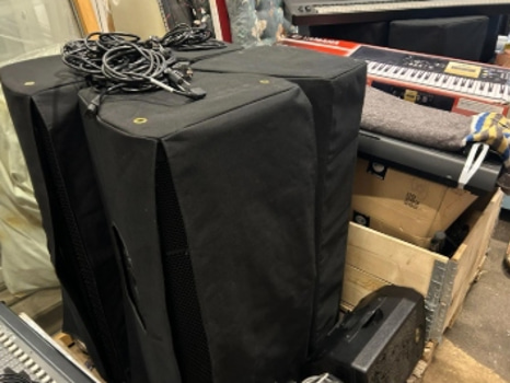 PA-högtalare JBL PRX625, 2 st, med fodral