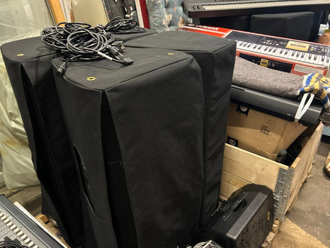 PA-högtalare JBL PRX625, 2 st, med fodral