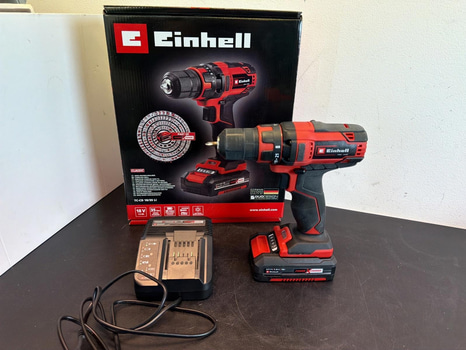 Borrskruvdragare Einhell TC-CD 18/35 Li, med batteri och laddare