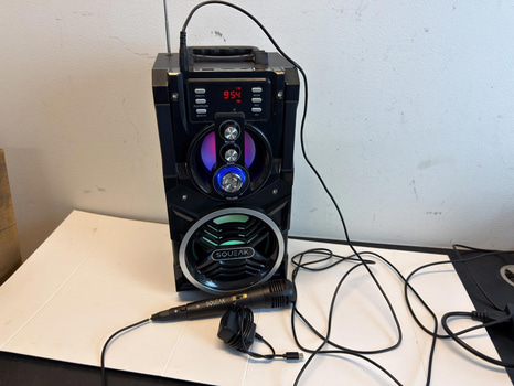 PA-högtalare Squeak BeatBoxer SQ1000, med mikrofon