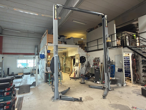 Tvåpelarlyft, Rotary BASE-SPO40E-5, 4500 kg