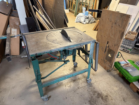 Bordssåg samt fräsbänk