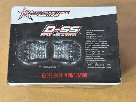 LED-ljus Rigid D-SS, par