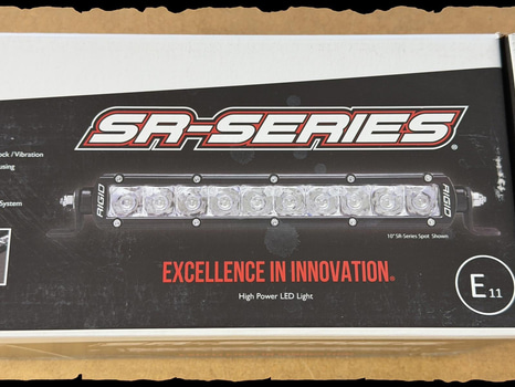 LED-ramp Rigid SR-Series, 10"