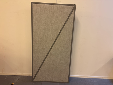 2 st. Skärmvägg Zilenzio, ljudabsorberande