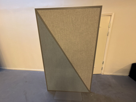 2 st. Skärmvägg Zilenzio, ljudabsorberande