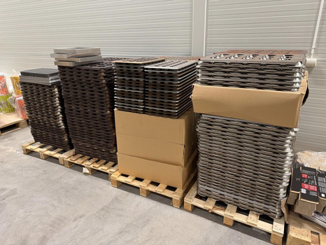 Ugnsformar för bageri, Stort Parti