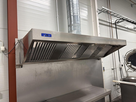 Fläktkåpa med belysning