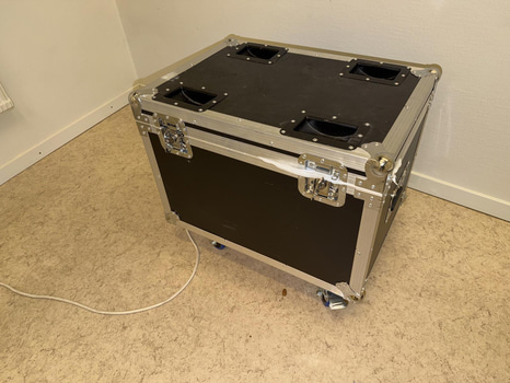 Transportcase med hjul