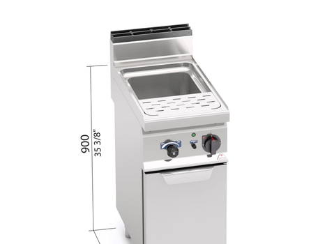 Pastakokare Berto's, rostfritt stål, el, 1-fas