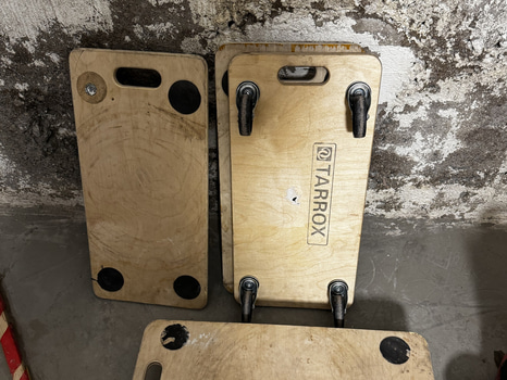 9 st möbelvagnar, Tarbox