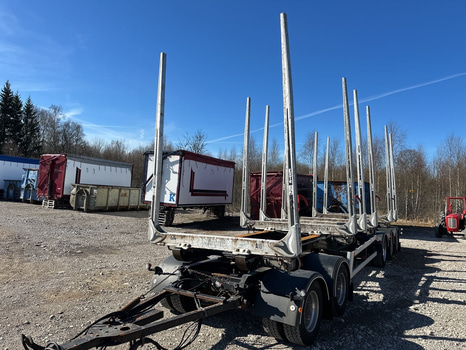 OP Höglunds 5 axlig timmervagn 2016