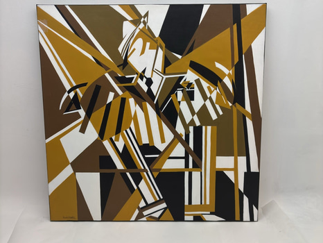 Canvastavla - Signerad