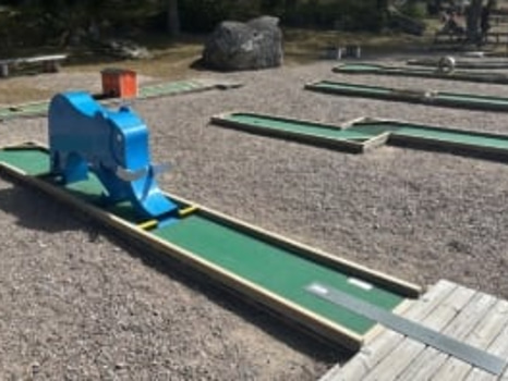 Minigolfbana 9-hål från City Golf Group, demonterad