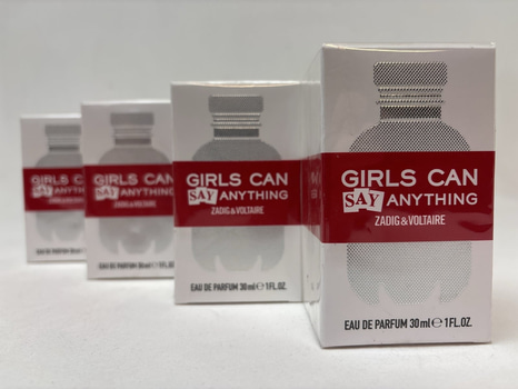 4 sr. Parfym Zadig & Voltaire Girls Can Say Anything á 30 ml