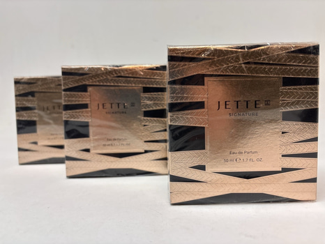 3 st. parfym Jette Signature á 50 ml