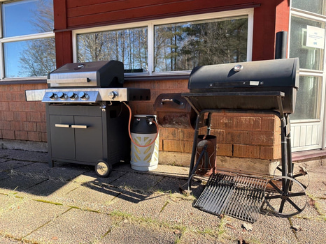 Gasolgrill & rökgrill