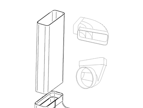Utluftskanalsats Eico, Eico5778